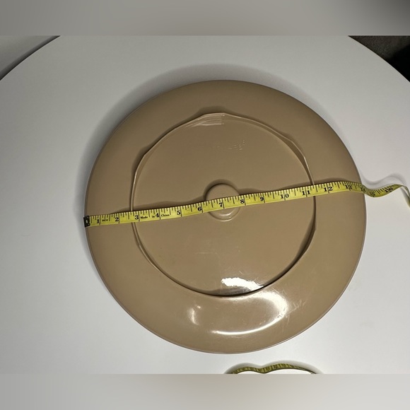 Vintage 3 Piece 14" Tupperware Chip Dip-N-Serve Appetizer Tray 492-2 and 238-1 - Picture 9 of 9